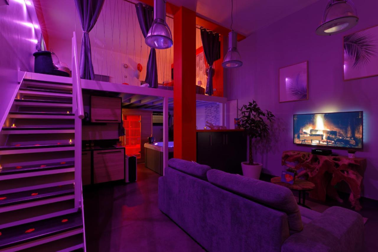 Romance Spa Lofts Haut De Gamme Avec Sauna Le Havre Eksteriør bilde